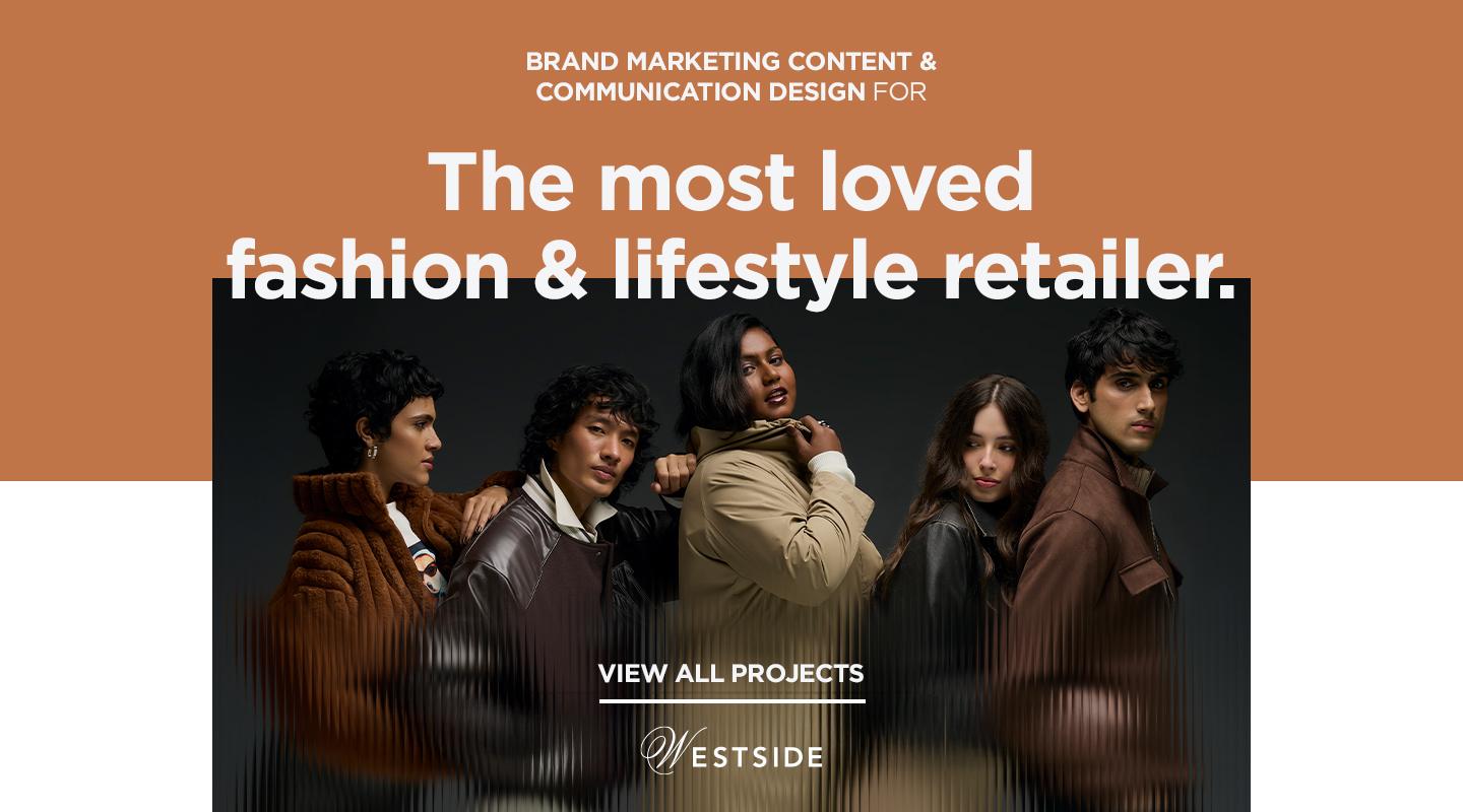 Jumpinggoose-designed brand marketing campaigns, creatives, content for Westside's beauty and lifestyle range.